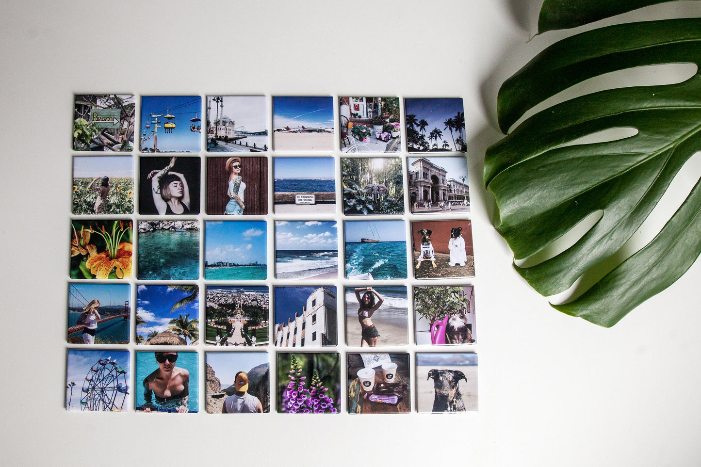 Custom Photo Magnets (Set of 9)